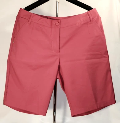 Pantalones cortos para mujer Puma rojo rosado profundo talla 14 poliéster Foto 1 de 4
