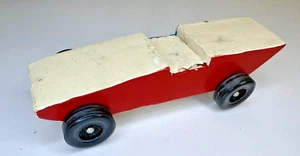 De colección Boy Scouts BSA Madera de Pino Derby Coche Corredor Patriótico Rojo Blanco y Azul - Imagen 1 de 5