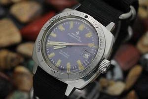 Vintage PRONTO SUBMERSIBLE Automatic Stainless Steel 300M Diver's Watch Clean - Picture 1 of 6