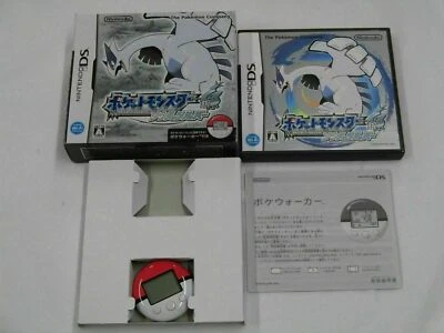 Nintendo DS Pokemon Soul Silver Japan NDS w/box pokewalker - Image 1 of 4