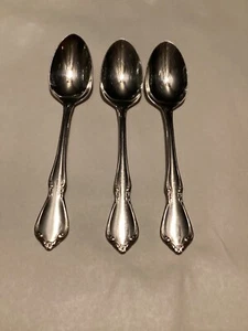 Oneida USA - CHATEAU - 3 Edelstahl Teelöffel 6" lang - Bild 1 von 22