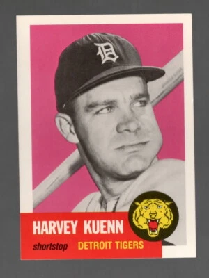 1991 Topps Archives 1953 #301 Harvey Kuenn Mint - Image 1 of 2