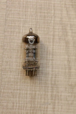 1x Mullard ECC81 12AT7 BVA Made In Britain VF3 B3L2 85% Tube Great Condition  - Imagem 1 de 4