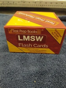 LMSW Exam Prep Study Cards by Test Prep Books - Picture 1 of 7