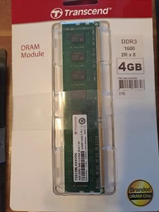 Transcend DDR3 1600 2Rx8 (4 GB), DRAM Modul - - Bild 1 von 1