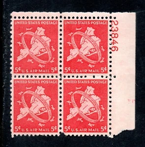 US Scott #C38 Plate block of 4, MNH, #23846 Upper right - Picture 1 of 1