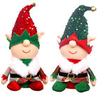  2 Stck Weihnachts-Elf-Puppen-Dekorationen, Elfen-Puppen-Figuren-Dekoration,