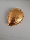 Monet gold Tone Teardrop shaped Brooch/pin