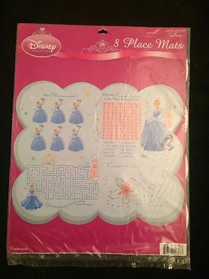 Colchonetas de actividad Cenicienta-8ct~suministros/favores de fiesta~sello Foto 1 de 2