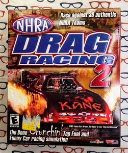 NHRA Drag Racing 2 2000 PC CD-ROM Big Box Complete Win 95/98/ME ValuSoft - Picture 1 of 7