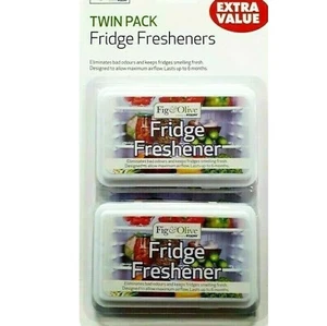 Fridge Freshener Food Safe Deodoriser x 2 Kitchen Smell Odour Cleaner Eliminate - Picture 1 of 3