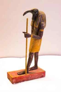Pieza de colección para estatua de Dios Thoth, Dios de la escritura y la sabiduría - Imagen 1 de 4