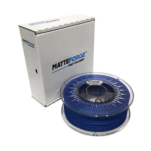 MATTEFORGE: Advanced Matte PLA 3D Drucker Filament - 1,75 mm BLAU (1 KG) - Bild 1 von 1