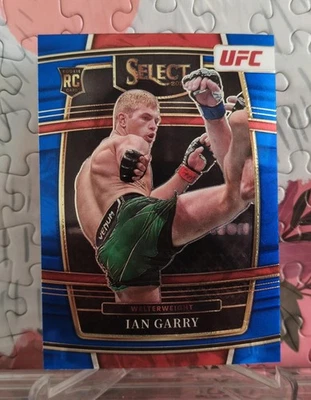 Ian Garry 2022 Panini Select UFC Blue Silver Prizm Rookie Card #51 - Image 1 of 3