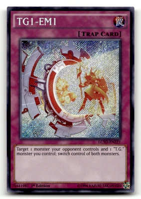 TG1-EM1 LC5D-EN221 1st Edition Secret Rare Legendary Collection 5D's LP - Image 1 of 2