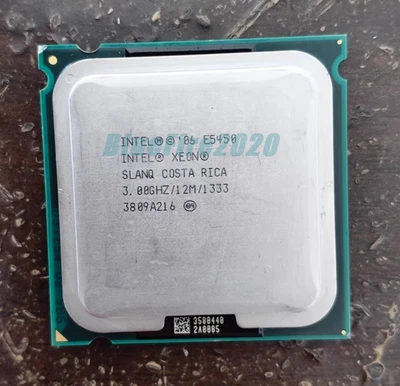Intel Xeon E5450 3.0Ghz Quad Core 12M LGA 771 1333MHz 80W SLANQ CPU Processor - Image 1 of 4