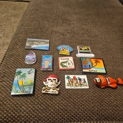 Lote de 11 imanes de colección de islas y destinos acuáticos  Foto 1 de 4