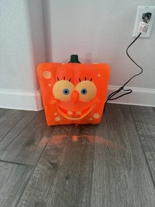 Bob Esponja Pantalones Cuadrados Viacom Calabaza Halloween Iluminado Soplado Molde 2011 Funcionando - Imagen 1 de 8