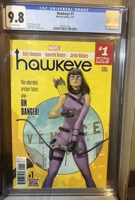 Hawkeye #1 CGC 9.8  1st Kate Bishop series 🔑 1st Appearance Alloy 2017 MCU - Image 1 of 4
