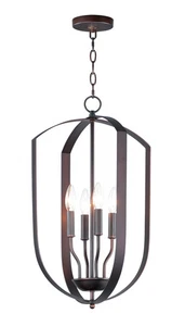 Maxim Provident 4-Light Transitional Chandelier in Oil Rubbed Bronze - Picture 1 of 1