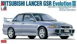 HASEGAWA 1/24 MITSUBISHI LANCER GSR EVO III - Immagine 1 di 2