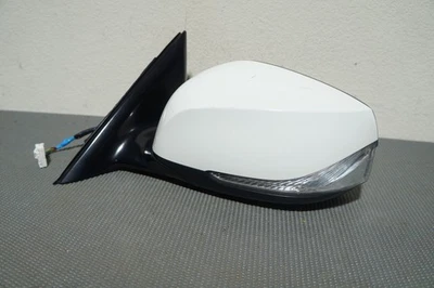 2014-2021 INFINITI Q50 OEM ЛЕВАЯ РУКА ВОДИТЕЛЯ БОКОВОЕ ЗЕРКАЛО ПИТАНИЯ БЕЛЫЙ ПОВОРОТНИК - Изображение 1 из 4