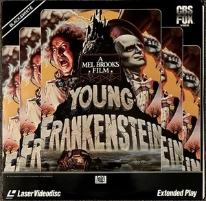 Mel Brooks Young Frankenstein ~ Extended Play B&W Laserdisc LD ~ Gene Wilder  - Picture 1 of 2