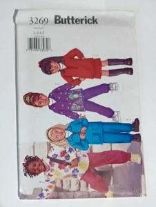 BUTTERICK # 3269 2001 Children's/Girls Top,Skirt & Pants Size 2-3-4-5 - Picture 1 of 11
