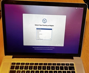 2013 Apple MacBook Pro 15" cali i7 16GB RAM 256GB SSD srebrny A1398 - Zdjęcie 1 z 8