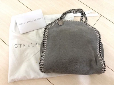 Bolso de Hombro Stella Mccartney Imitación Cuero Falabella Auténtico Gris Mujeres Reino Unido 127865 Foto 1 de 4