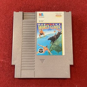 Nintendo NES World Games By EPYX Cartridge - Untested