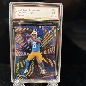 Panini Revolutions Omarion Hampton RC #233 2025 GEMA 10 - Imagen 1 de 2