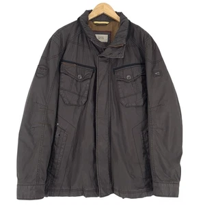 Camel Active Jacket Men Explorer Adventure Cotton Brown Fo7 Size 54 - Picture 1 of 7