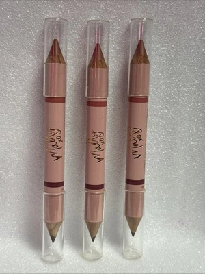 Mally Perfect Prep Lip Sculpting Pencil In Light Medium Set Of 3 New - Image 1 of 4