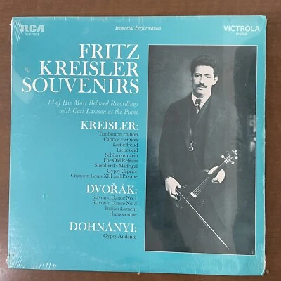 ЗАПЕЧАТАННЫЙ RCA VIC 1372 F KREISLER сувениры Kreisler/Dvorak/Dohnanyi 1968 новом - Изображение 1 из 4