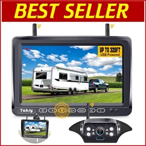 Upgrade Your RV with a Plug and Play 1080P Wireless Backup Camera System - Picture 1 of 11