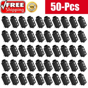 50*PJ320A Female Audio Jack Connector 3.5mm 1/8 4Pin PCB DIP Stereo Headphone - Picture 1 of 5