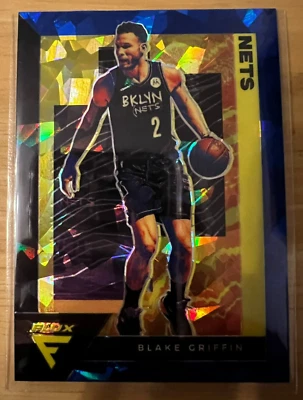 Blake Griffin Cracked Ice Blue 2020-21 Panini Flux Basketball # 16 - Image 1 of 2