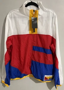 Nike Flight Basketball Jacket Red-White-Royal Blue CN8508-657 Men’s Sz Medium - Picture 1 of 4