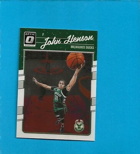2016-17 Panini Donruss Optic John Henson #9 Milwaukee Bucks