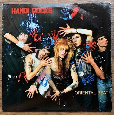 Hanoi Rocks / Oriental Beat - VINYL Album Lp USA 1985 PVC 8935 near mint vinyl - Image 1 of 4