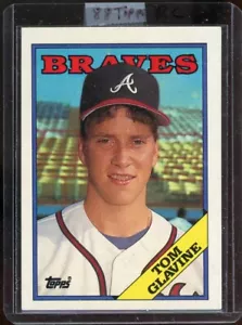 1988 Topps Tom Glavine RC card # 779 in NM-MT BRAVES HOF - Picture 1 of 2