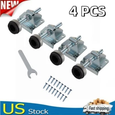 4x Pies Niveladores Ajustables Patas de Muebles de Alta Resistencia Mesa Banco Niveladores Foto 1 de 4