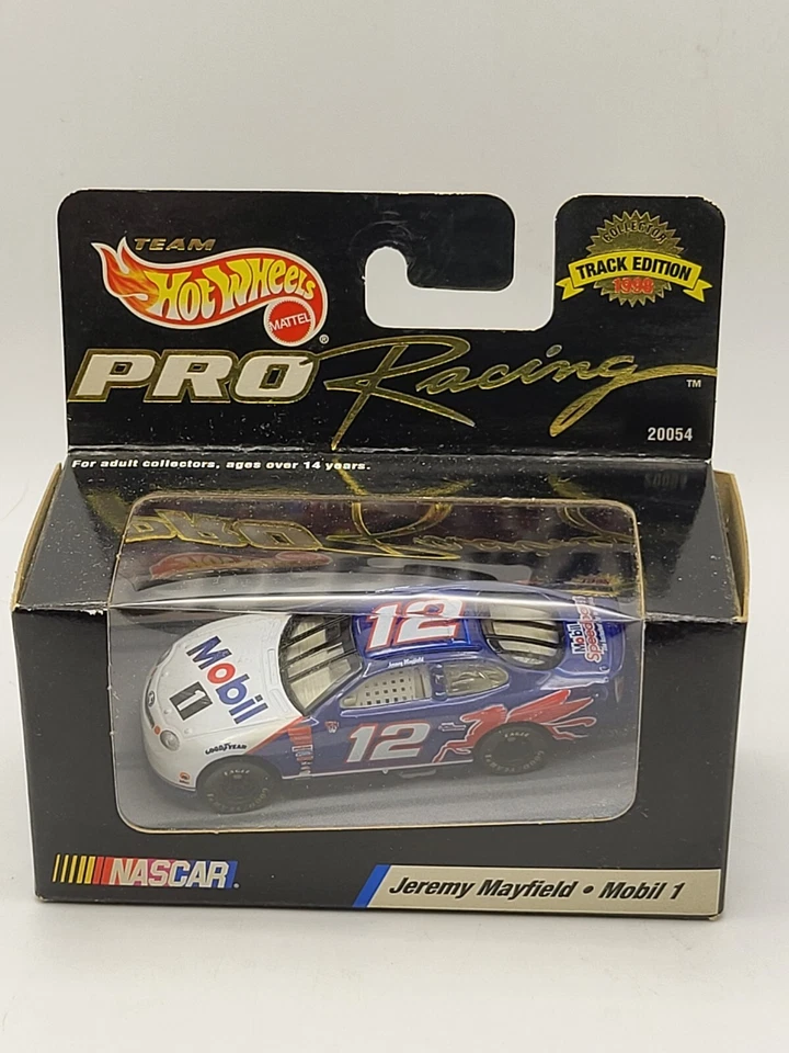 Jeremy Mayfield Hot Wheels Pro Racing - Mobil 1- Track Edition 1998 Adult Toy - Image 1 of 1