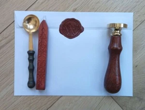 LETTER W ENVELOPE WAX SEAL STAMP KIT (BRAND NEW) - Picture 1 of 3