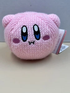 Juguete de peluche coleccionable Tomy Nuiguru tejido Kirby 6 pulgadas suave y tierno nuevo con etiquetas - Imagen 1 de 4
