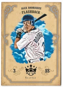 2019 Panini Diamond Kings DK Flashbacks #DKF-AR Alex Rodriguez Mariners Insert - Picture 1 of 2