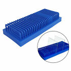 Rectangle Lab Glass Slice Dry Rack School Desktop Glassware Supply Blue
