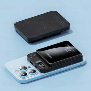 Wireless Power Bank 30000mAh Magnetisch Batterie Ladegerät für i.Phone 15/14/13 - Zdjęcie 1 z 20