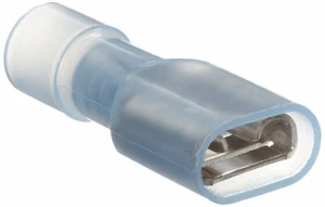 Megatronix NFDB Nylon Insulated Female Disconnects 16-14 Gauge 0.250 Blue 100 - Picture 1 of 1
